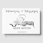 Funeral Guest Book - Editable ゲストブック (正面)