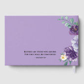 Funeral Guest Book - Editable  ゲストブック (裏面)