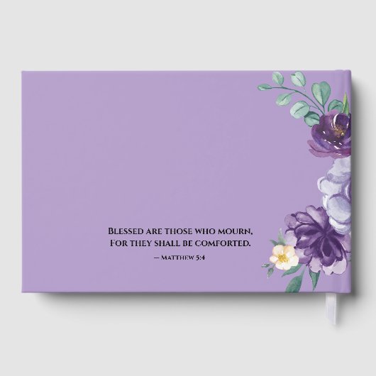 Funeral Guest Book - Editable ゲストブック (裏面)