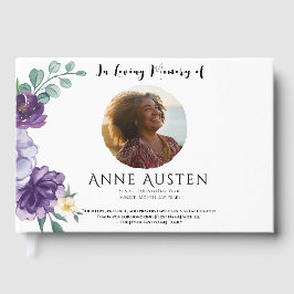 Funeral Guest Book - Editable  ゲストブック