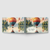 Funeral Hot Air Balloons with Water Reflection  ゲストブック (全面)