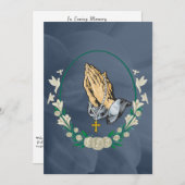 Funeral Invitation  セーブザデート (正面/裏面)