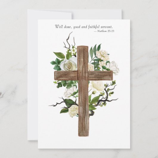 Funeral Invitation  セーブザデート (正面)