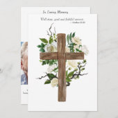 Funeral Invitation  セーブザデート (正面/裏面)