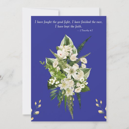 Funeral Invitation  セーブザデート (正面)