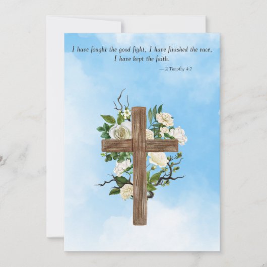 Funeral Invitation  セーブザデート (正面)