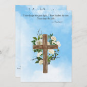 Funeral Invitation  セーブザデート (正面/裏面)