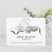 Funeral Invitation - Editable  セーブザデート (スタンド正面)