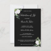 Funeral Loved One on White Floral Wreath Memorial (裏面)