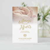 Funeral Memorial Photo Litlle Angel Wings Dear One (スタンド正面)