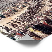 Funeral of Ludwig van Beethoven  in Vienna ポスター (角)