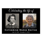 Funeral or Memorial Double Image ポスター (正面)