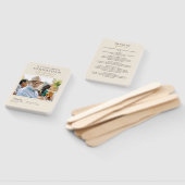 Funeral Order of Service Photo Program ハンドファン (組立なし)