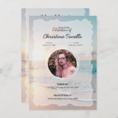 Funeral Prayer Card (正面/裏面)