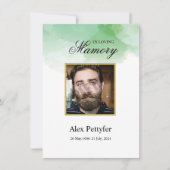 Funeral Prayer Card Template (正面)