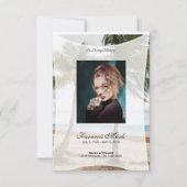 Funeral Prayer Card Template (正面)