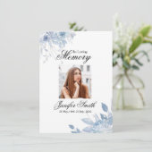 Funeral Prayer Card Template (スタンド正面)