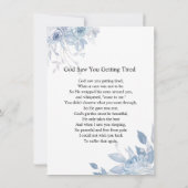 Funeral Prayer Card Template (裏面)