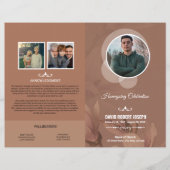 Funeral Program Template (正面)