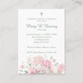 Funeral Romantic Wildflower to Remember Loved Ones 名刺 (正面)