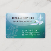 Funeral Services Business Cards Collection 名刺 (正面)