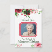 Funeral Thank You Card Template サンキューカード (正面)