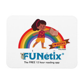 FUNetix 12時間読のアプリRainbow magnet マグネット