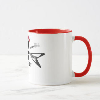 Fünf Kääze Tasse mit farbigem Rand マグカップ