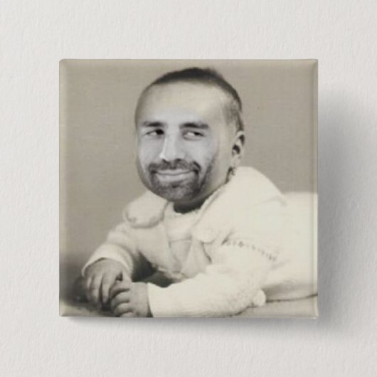 FunFaceCamあなたのボタン 缶バッジ (正面)