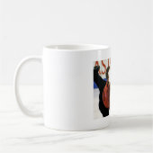 FunFaceCam XLのマグ コーヒーマグカップ (左)