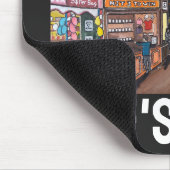 Funfair at Night Painting by Alfred Fox マウスパッド (コーナー)