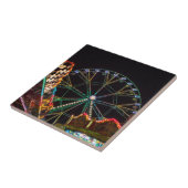 Funfair Ferris Wheel at Night タイル (側面)