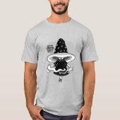 Fungi Cartoon Wizardファンタジー Tシャツ (正面)