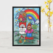 Fungi Forever Gnomieカード カード (黄色い花)