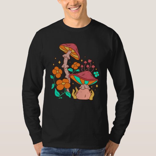 fungi mushroom   1 tシャツ (正面)