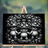 Fungus Folk • BurnsInHellによる森林の生き物たち アクリルサイン (ニュートラル)