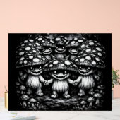Fungus Folk • BurnsInHellによる森林の生き物たち アクリルサイン (ウェディング)