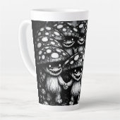 Fungus Folk •  Forest Creatures by BurnsInHell カフェラテマグ (左アングル)