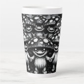 Fungus Folk •  Forest Creatures by BurnsInHell カフェラテマグ (正面)