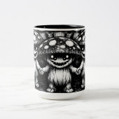 Fungus Folk •  Forest Creatures by BurnsInHell ツートーンマグカップ (中央)