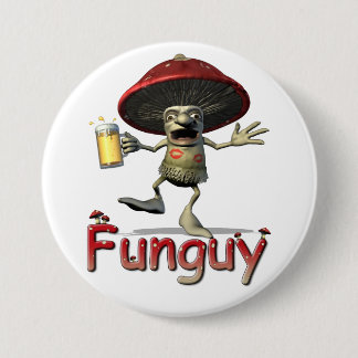 Funguyのきのこボタン 缶バッジ