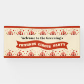 FunHaus Big-Top Circus Party 横断幕 (横)