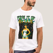 FUNK IT UP-良い人生 Tシャツ (正面)