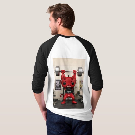Funko Pop! Hell’s Gym Devil – Pumping Iron Edition Tシャツ (裏面フル)