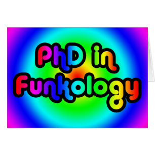 Funkologyのlolのおもしろいの冗談のファンクの虹のPhD