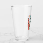 Funky Atomic Cactus Glasses (Set of 2) | Retro Mid タンブラーグラス (右)