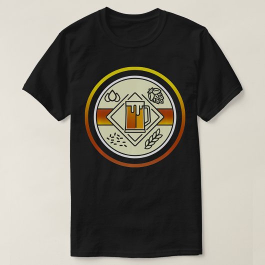Funky Beer Brewer Craft Homebrew IPA Lover gift Pu Tシャツ (デザイン正面)