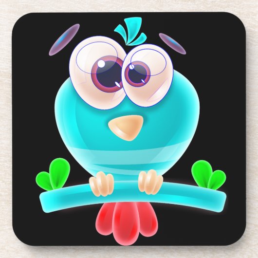 Funky Birdie Chill Coaster コースター (正面)