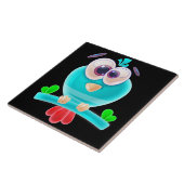 Funky Birdie Groove Tile タイル (側面)