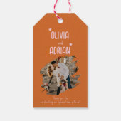 Funky Bold Font ギフトタグ (裏面)